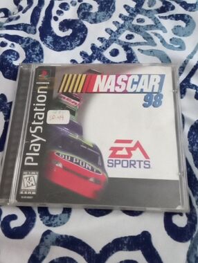 NASCAR 98 for PlayStation - White/Black Cover